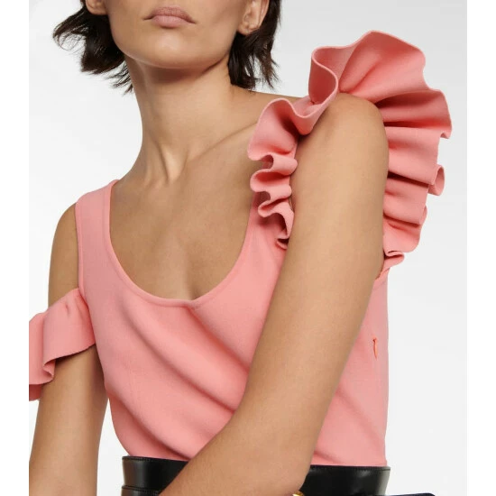 Alexander McQueen Ruffle-trimmed Minidress 3 Alexander McQueen Ruffle-trimmed Minidress - Image 3