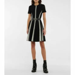 Alexander McQueen Jacquard Minidress