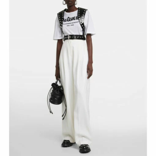 Alexander McQueen Wander Embellished Leather Loafers -Alexander McQueen Sales Store unnamed file 173