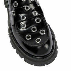 Alexander McQueen Wander Embellished Leather Loafers -Alexander McQueen Sales Store unnamed file 177