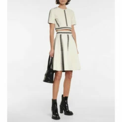 Alexander McQueen Jacquard Miniskirt
