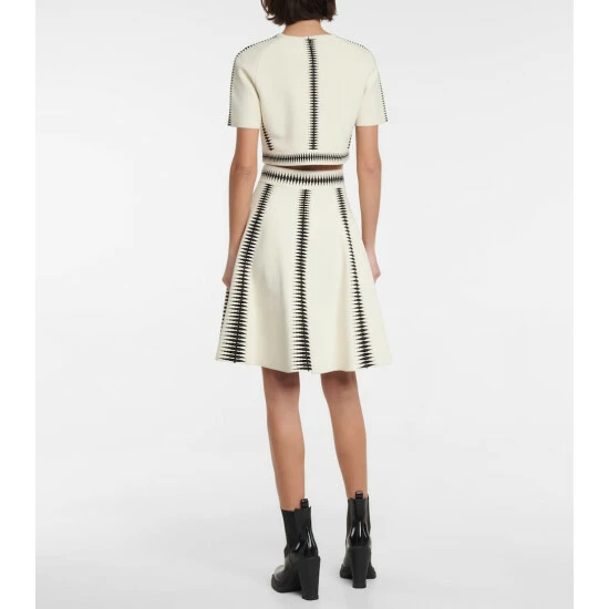 Alexander McQueen Jacquard Miniskirt 2 Alexander McQueen Jacquard Miniskirt - Image 2