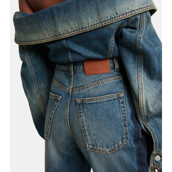 Alexander McQueen High-rise Straight Jeans 5 Alexander McQueen High-rise Straight Jeans - Image 5