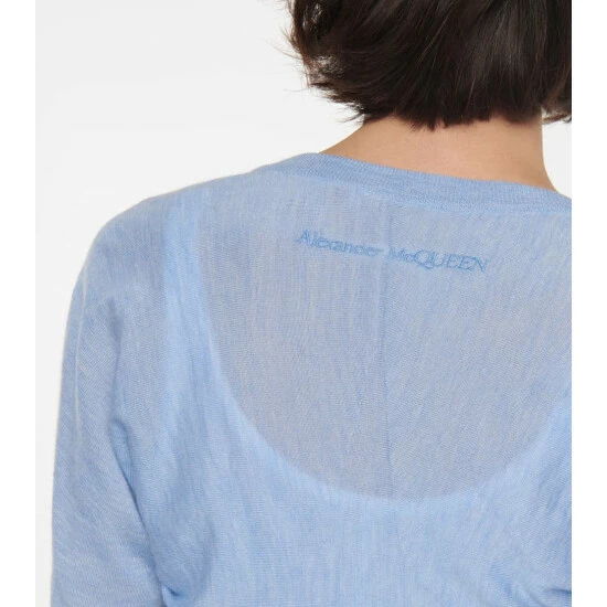 Alexander McQueen Cashmere Shrug 4 Alexander McQueen Cashmere Shrug - Image 4