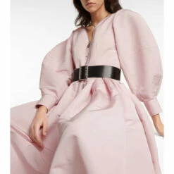 Alexander McQueen Polyfaille Midi Dress 8 Alexander McQueen Polyfaille Midi Dress -Alexander McQueen Sales Store unnamed file 1829