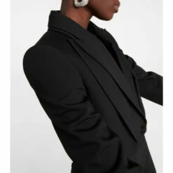 Alexander McQueen Cropped Wool Blazer -Alexander McQueen Sales Store unnamed file 185