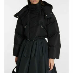 Alexander McQueen Cropped Puffer Jacket -Alexander McQueen Sales Store unnamed file 1868