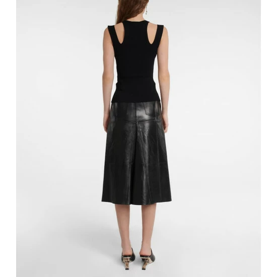 Alexander McQueen Cutout Sleeveless Top 2 Alexander McQueen Cutout Sleeveless Top - Image 2