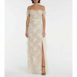 Alexander McQueen Bridal Guipure Lace And Tulle Gown