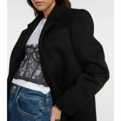 Alexander McQueen Wool And Cashmere Coat 5 Alexander McQueen Wool And Cashmere Coat -Alexander McQueen Sales Store unnamed file 1899