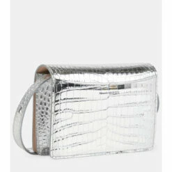 Alexander McQueen Four Ring Metallic Shoulder Bag 6 Alexander McQueen Four Ring Metallic Shoulder Bag -Alexander McQueen Sales Store unnamed file 1918