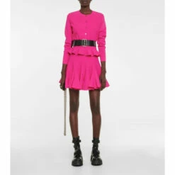 Alexander McQueen Peplum Cardigan