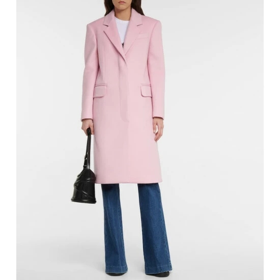 Alexander McQueen Wool And Cashmere Coat 1 Alexander McQueen Wool And Cashmere Coat
