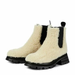 Alexander McQueen Shearling Ankle Boots 8 Alexander McQueen Shearling Ankle Boots -Alexander McQueen Sales Store unnamed file 1941