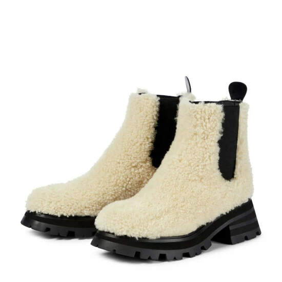 Alexander McQueen Shearling Ankle Boots 4 Alexander McQueen Shearling Ankle Boots - Image 4