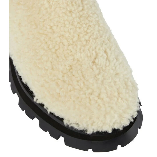 Alexander McQueen Shearling Ankle Boots 5 Alexander McQueen Shearling Ankle Boots - Image 5