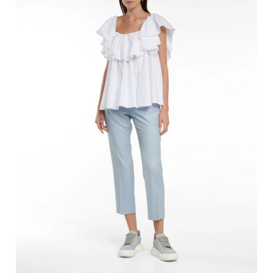 Alexander McQueen Court Leather Sneakers 1 Alexander McQueen Court Leather Sneakers