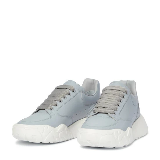 Alexander McQueen Court Leather Sneakers 4 Alexander McQueen Court Leather Sneakers - Image 4