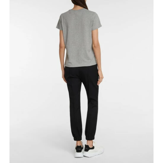 Alexander McQueen Logo-printed Cotton Jersey T-shirt 2 Alexander McQueen Logo-printed Cotton Jersey T-shirt - Image 2