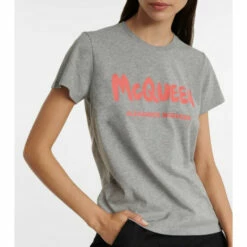 Alexander McQueen Logo-printed Cotton Jersey T-shirt 7 Alexander McQueen Logo-printed Cotton Jersey T-shirt -Alexander McQueen Sales Store unnamed file 1981