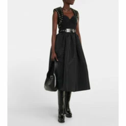 Alexander McQueen Leather Platform Knee-high Boots