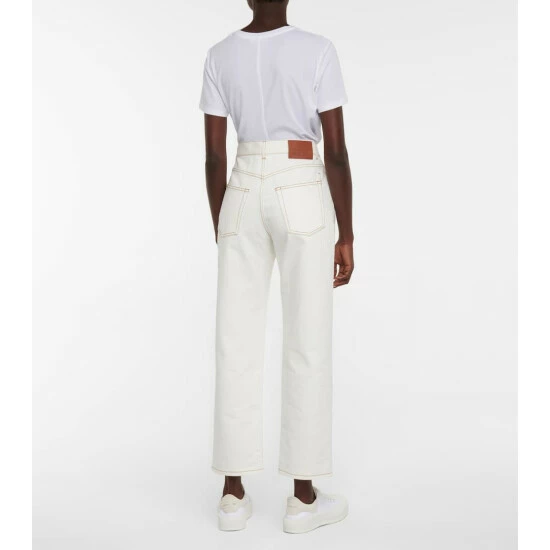 Alexander McQueen High-rise Straight Jeans 2 Alexander McQueen High-rise Straight Jeans - Image 2