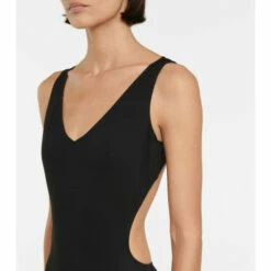 Alexander McQueen Cutout Stretch-knit Bodysuit 7 Alexander McQueen Cutout Stretch-knit Bodysuit -Alexander McQueen Sales Store unnamed file 2042