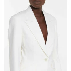 Alexander McQueen Lace-paneled Wool Blazer -Alexander McQueen Sales Store unnamed file 2054