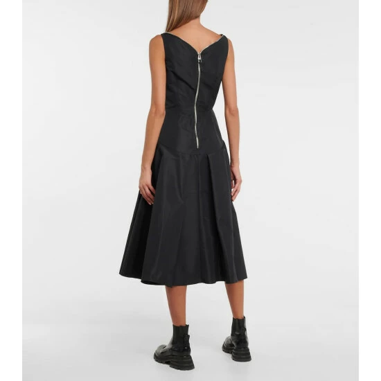 Alexander McQueen Technical Zip-through Midi Dress 2 Alexander McQueen Technical Zip-through Midi Dress - Image 2