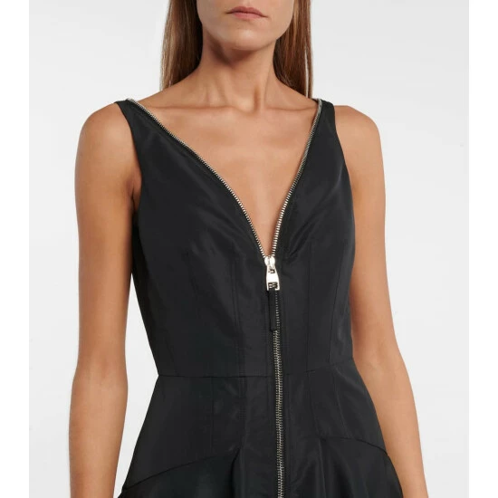 Alexander McQueen Technical Zip-through Midi Dress 3 Alexander McQueen Technical Zip-through Midi Dress - Image 3