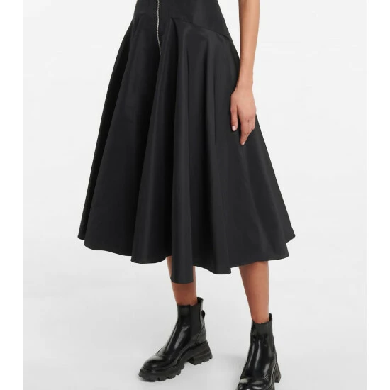 Alexander McQueen Technical Zip-through Midi Dress 4 Alexander McQueen Technical Zip-through Midi Dress - Image 4