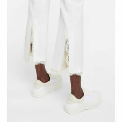 Alexander McQueen Lace-trimmed Straight Wool Pants -Alexander McQueen Sales Store unnamed file 2073