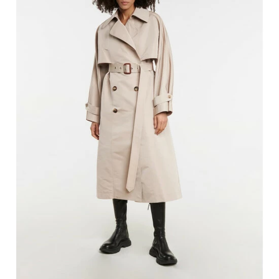 Alexander McQueen Oversized Trench Coat 1 Alexander McQueen Oversized Trench Coat