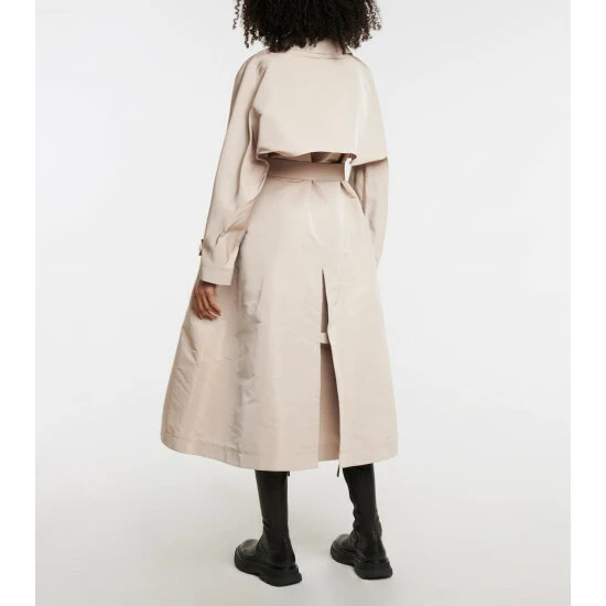 Alexander McQueen Oversized Trench Coat 2 Alexander McQueen Oversized Trench Coat - Image 2