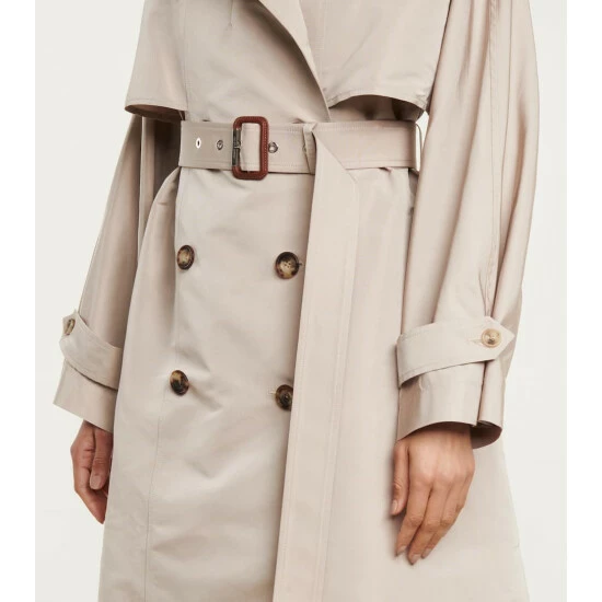 Alexander McQueen Oversized Trench Coat 3 Alexander McQueen Oversized Trench Coat - Image 3