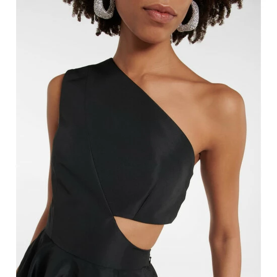 Alexander McQueen One-shoulder Midi Dress 3 Alexander McQueen One-shoulder Midi Dress - Image 3