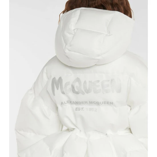 Alexander McQueen Peplum Puffer Jacket 5 Alexander McQueen Peplum Puffer Jacket - Image 5