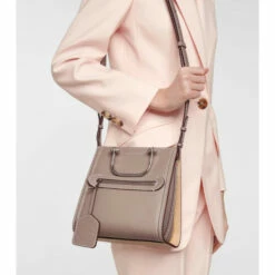 Alexander McQueen The Short Story Small Leather Shoulder Bag