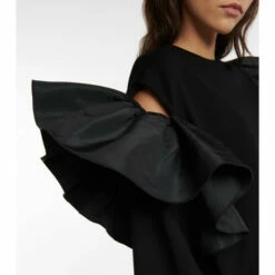 Alexander McQueen Ruffled-trimmed Sweatshirt 7 Alexander McQueen Ruffled-trimmed Sweatshirt -Alexander McQueen Sales Store unnamed file 2165