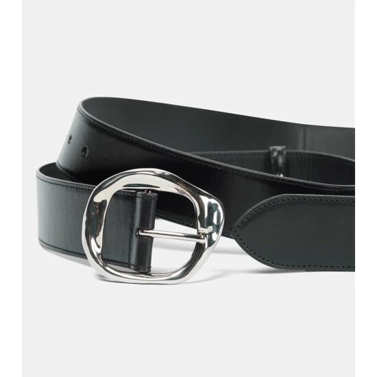 Alexander McQueen Molten Leather Belt 2 Alexander McQueen Molten Leather Belt - Image 2