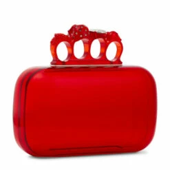 Alexander McQueen Four Ring Embellished Clutch 6 Alexander McQueen Four Ring Embellished Clutch -Alexander McQueen Sales Store unnamed file 2199