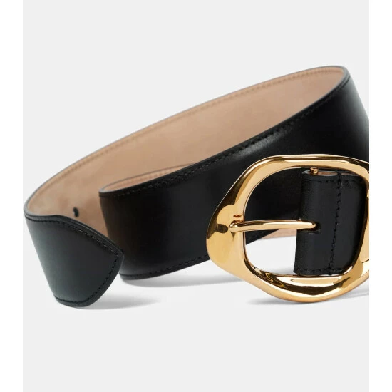 Alexander McQueen Molten Leather Belt 2 Alexander McQueen Molten Leather Belt - Image 2