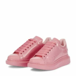 Alexander McQueen Oversized Patent Leather Sneakers -Alexander McQueen Sales Store unnamed file 2240