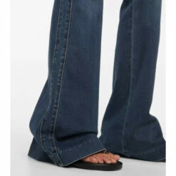 Alexander McQueen Mid-rise Bootcut Jeans -Alexander McQueen Sales Store unnamed file 2250