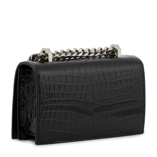 Alexander McQueen Jeweled Mini Leather Crossbody Bag 3 Alexander McQueen Jeweled Mini Leather Crossbody Bag - Image 3