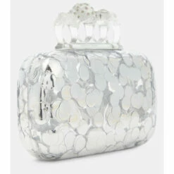 Alexander McQueen Four Ring Embellished Clutch -Alexander McQueen Sales Store unnamed file 2319