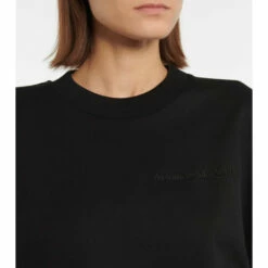 Alexander McQueen Taffeta-trimmed Cotton Sweatshirt 6 Alexander McQueen Taffeta-trimmed Cotton Sweatshirt -Alexander McQueen Sales Store unnamed file 2328