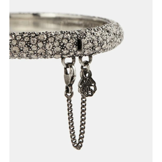 Alexander McQueen Embellished Pavé Bracelet 2 Alexander McQueen Embellished Pavé Bracelet - Image 2
