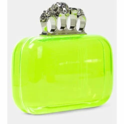 Alexander McQueen Four Ring Embellished Clutch -Alexander McQueen Sales Store unnamed file 2334