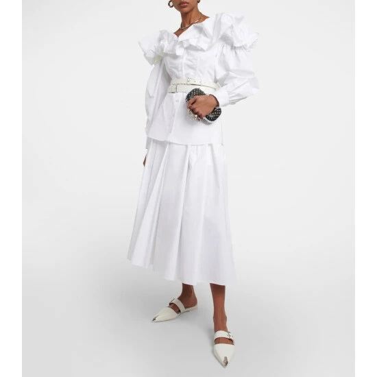 Alexander McQueen Punk Leather Mules 1 Alexander McQueen Punk Leather Mules